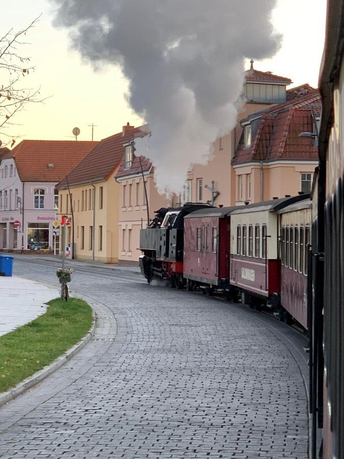 Ferienhaus Ellernblick Mit Sauna Steffenshagen Bagian luar foto